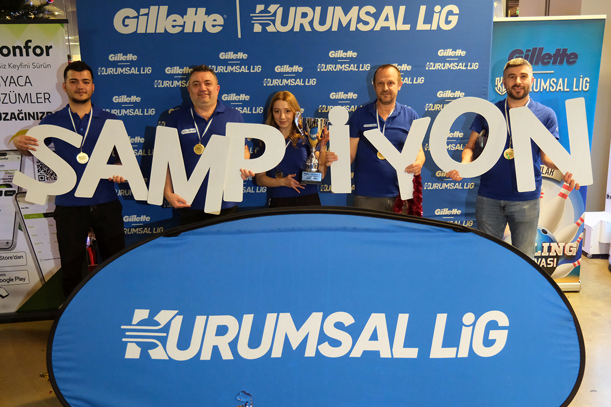 Gillette Kurumsal Bowling Lig’de Şampiyon CarrefourSA!